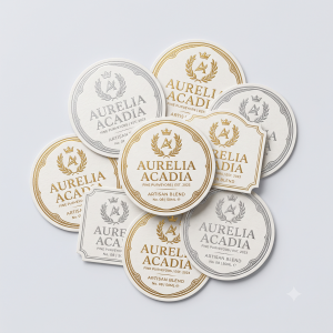 Silver & Gold Foil Labels